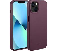 Accezz MagSafe Leather Backcover voor de iPhone 13 - Heath Purple