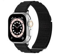 Accezz Nylon Alpine bandje voor de Watch | 38/40/41/42 mm - Zwart