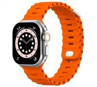 Accezz Bracelet Ocean pour Apple Watch | 44/45/46/49 mm - Orange