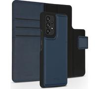 Accezz Premium Leather 2 in 1 Wallet Bookcase pour le Samsung Galaxy A53 - Dark Blue