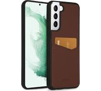 Accezz Premium Leather Card Slot Backcover pour le Samsung Galaxy S22 Plus - Marron