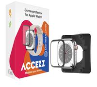 Accezz Protection d'écran avec applicateur pour l'Apple Watch Series 10 - 42 mm