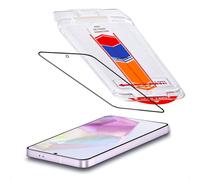 Accezz Protecteur d'écran en verre trempé + Applicateur pour Samsung Galaxy A35