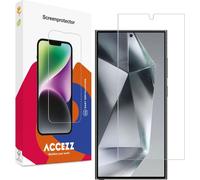 Accezz Protecteur d'écran en verre trempé pour le Samsung Galaxy S24 Ultra