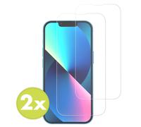 Accezz Protection d'écran en verre trempé 2-pack pour Apple iPhone 13 Mini
