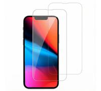 Accezz Accezz Protection d'écran en verre trempé 2-pack iPhone 13 Pro Max / 14 Plus Transparent