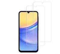 Accezz Accezz Protection d'écran en verre trempé 2-pack pour Samsung Galaxy A15 (5G/4G) Transparent