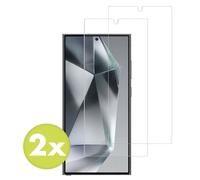 Accezz Accezz Protection d'écran en verre trempé 2-pack Samsung Galaxy S24 Ultra Transparent