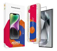 Accezz Protection d'écran en verre trempé avec applicateur pour Samsung Galaxy S24 Ultra