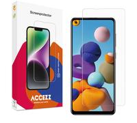 Accezz Protection d'écran en verre trempé pour Samsung Galaxy A21s
