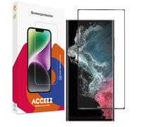 Accezz Protection d'écran en verre trempé pour Samsung Galaxy S22 Ultra