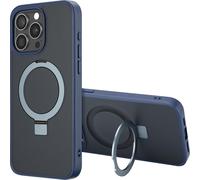 Accezz Coque Ring Stand avec MagSafe pour iPhone 15 Pro Max - Blue