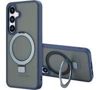 Accezz Ring Stand Backcover avec MagSafe pour le Samsung Galaxy S24 Plus - Bleu