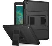 Accezz Rugged Back Case pour l'Apple iPad 6 (2018) 9,7 pouces / iPad 5 (2017) 9,7 pouces - Noir