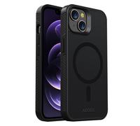 Accezz Accezz Coque Givrée Robuste avec MagSafe pour iPhone 14 Noir Noir