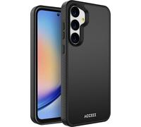 Accezz Rugged Frosted Backcover pour le Samsung Galaxy A35 - Noir