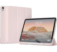 Accezz Smart Silicone Bookcase pour l'Apple iPad 11 (2025) 11 pouces A16 / iPad 10 (2022) 10.9 pouces - Roze