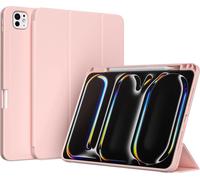 Accezz Smart Silicone Bookcase pour l'Apple iPad Pro 11 (2024) M4 - Roze
