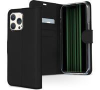 Accezz Étui de télephone Wallet pour iPhone 15 Pro Max - Noir