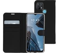 Accezz Wallet Softcase Bookcase pour le Oppo A15 - Noir