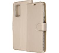 Accezz Wallet Softcase Bookcase pour le Samsung Galaxy A72 - Gold