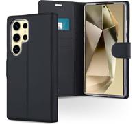 Accezz Wallet Softcase Bookcase pour le Samsung Galaxy S25 Ultra - Noir