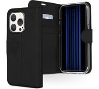 Accezz Wallet Softcase Bookcase pour l'iPhone 15 Pro - Noir