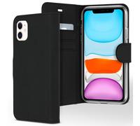 Accezz Wallet TPU Housse à rabat Apple iPhone 11 - Noir