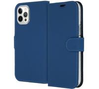 Accezz Wallet TPU Housse à rabat Apple iPhone 12 Pro Max - Bleu