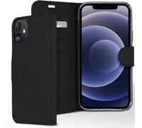 Accezz Wallet TPU Housse à rabat Apple iPhone 12 (Pro) - Noir