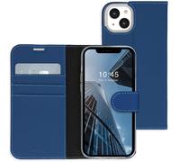 Accezz Wallet TPU Housse à rabat Apple iPhone 14 Plus - Bleu foncé