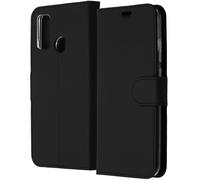 Accezz Wallet TPU Housse à rabat Huawei P Smart (2020) - Noir