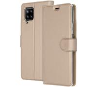 Accezz Wallet TPU Housse à rabat Samsung Galaxy A42 - Or