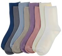 ACCFOD Chaussettes décontractées pour femmes, chaussettes athlétiques mignonnes, chaussettes neutres en coton pour femmes, vêtements pour filles granola, 5-9