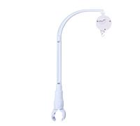 Accfore 23 inch Baby Crib Mobile Bed Bell Holder Arm Bracket,The Claw Part can be Adjusted Width,DIY Toy Decoration,Crib Mobile arm with Music Box