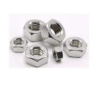 Acciaio inossidabile 304, dado esagonale, dado 316, tappo a Vite 201-304 materiale M2.5 (20 pezzi)