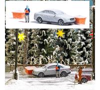 Accident Avec Voiture Enneigée Action Set HO/OO Échelle Busch 7858