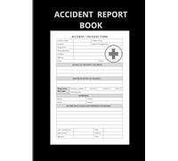 Accident Report book: Accident & Incident Report Logbook - A4 practical