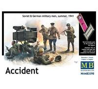 Accident. Soviet & German Military Men, - 1:32e - Master Box Ltd.