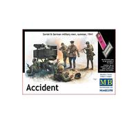 Accident Soviet & German Military Men Summer 1941maquette Figurine Accident Sovi