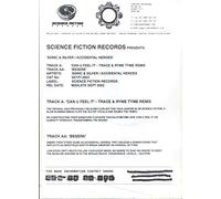 Accidental Heroes - Accidental Heroes - Can U Feel It? (Trace & Rymetyme Mix) / Berserk! - Science Fiction Records