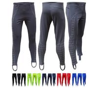 Acclaim Athens Leggings pour homme en polyester extensible 4 directions avec imprimé réfléchissant pour course à pied, exercice, fitness, entraînement, gris charbon, XL