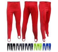 Acclaim Athens Leggings pour homme en polyester extensible 4 directions avec imprimé réfléchissant pour course à pied, exercice, fitness, entraînement, Rouge, XL