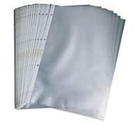ACCO 220766 Pack de 100 Pochettes Grainées A5 Transparent