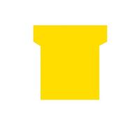 ACCO NOBO - Fiche plan Indice 1 Jaune - Paquet de 100