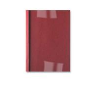 Acco GBC Lot de 100 couvertures thermiques de reliure A4 1,5 mm 250 g/m² Transparent/rouge
