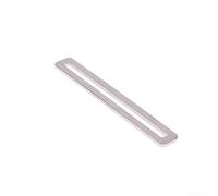 Accolades d'angle plates en métal de 113 mm, équerre à angle droit en acier inoxydable pour bibliothèque, bâtiment, fixation de clôture (113 mm)