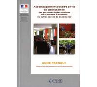 ACCOMPAGNEMENT ET CADRE DE VIE: GUIDE PRATIQUE