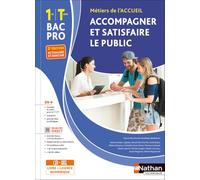 Accompagner et satisfaire le public – 1re/Terminale Bac Pro Métiers de l'Accueil