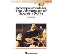 Accompaniments for Anthology of Spanish Song